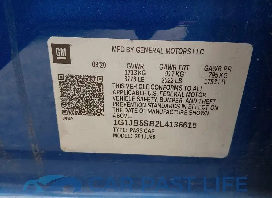1G1JB5SB2L4136615# 8