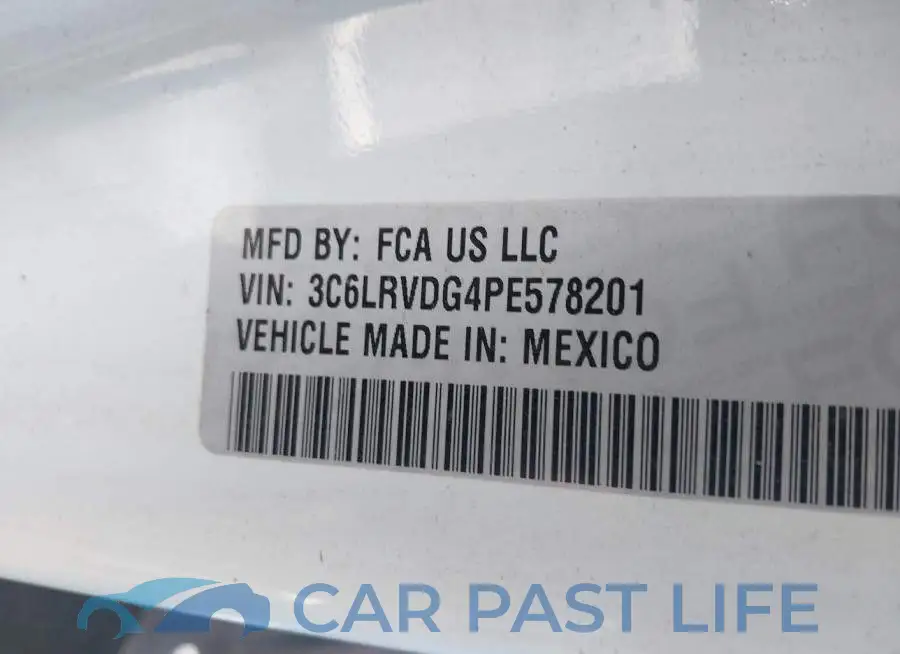 3C6LRVDG4PE578201# 9