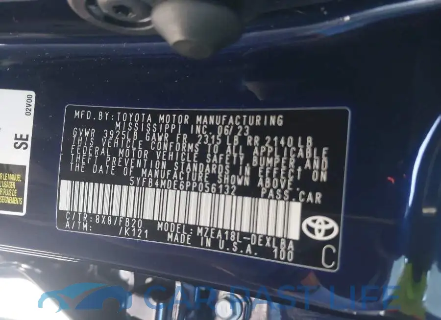 5YFB4MDE6PP056132# 9