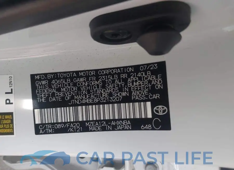 JTND4MBE8P3213207# 9