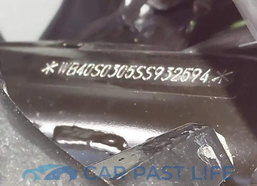 WB40S0305SS932594# 10