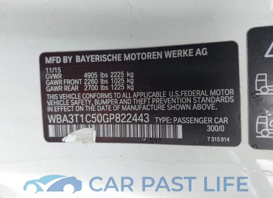 WBA3T1C50GP822443# 9