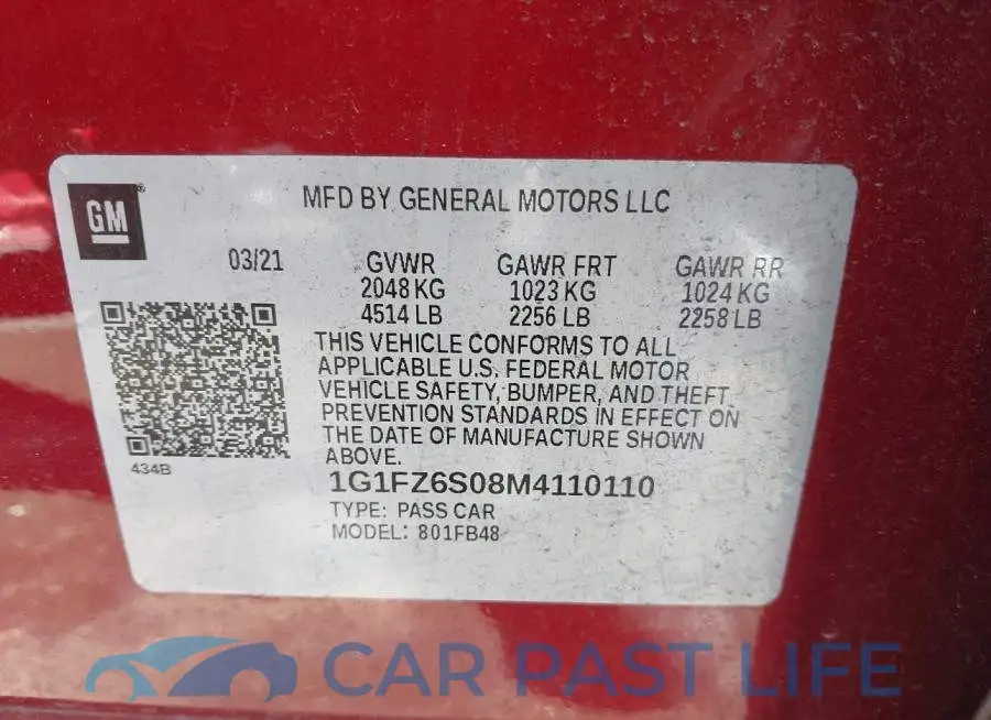 1G1FZ6S08M4110110# 9