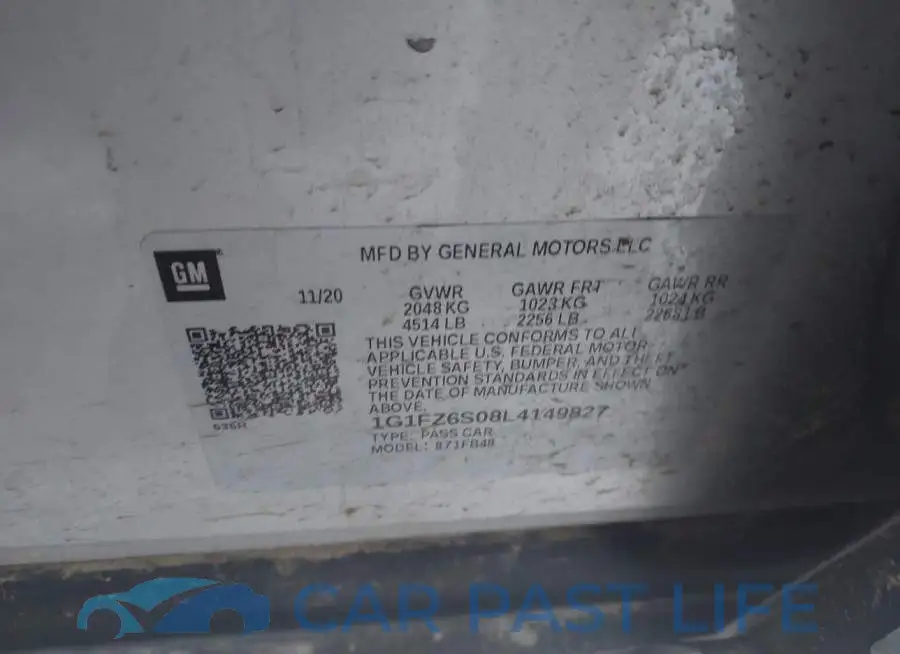 1G1FZ6S08L4149827# 9