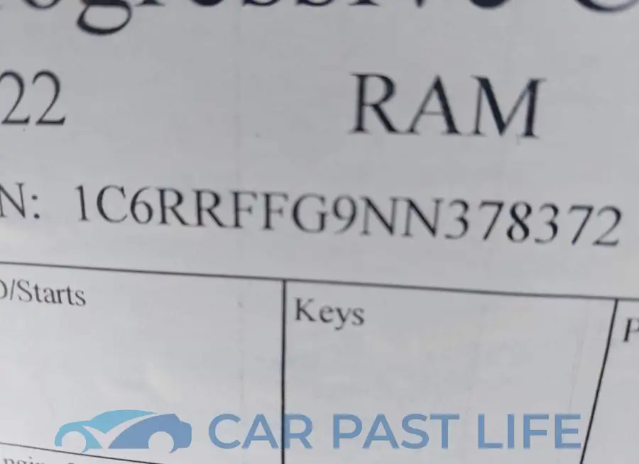 1C6RRFFG9NN378372# 9