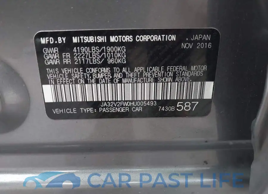 JA32V2FW0HU005493# 9