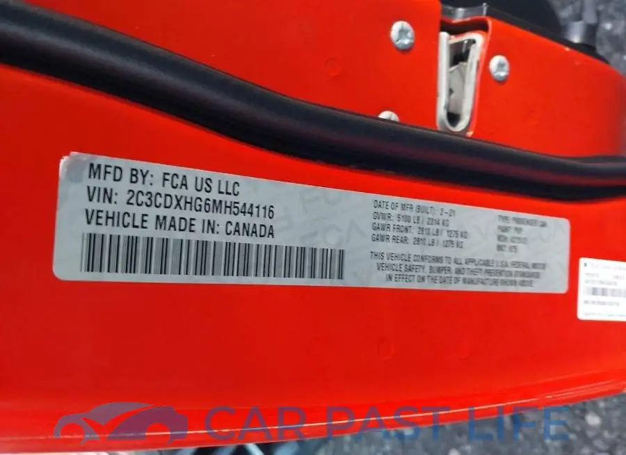 2C3CDXHG6MH544116# 9