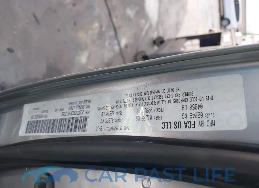 2C3CDZAG3FH912356# 9