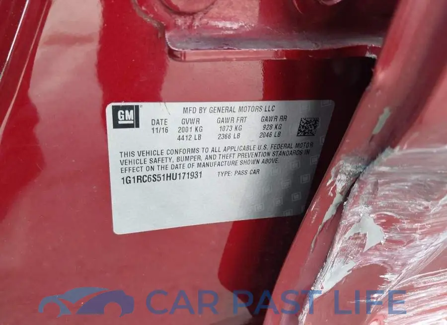 1G1RC6S51HU171931# 9