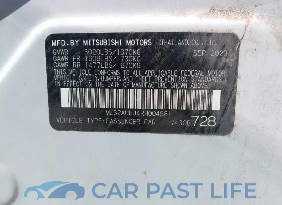 ML32AUHJ4RH004581# 9