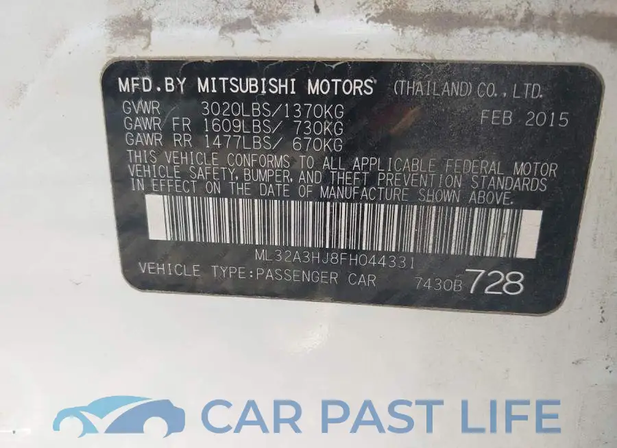 ML32A3HJ8FH044331# 9