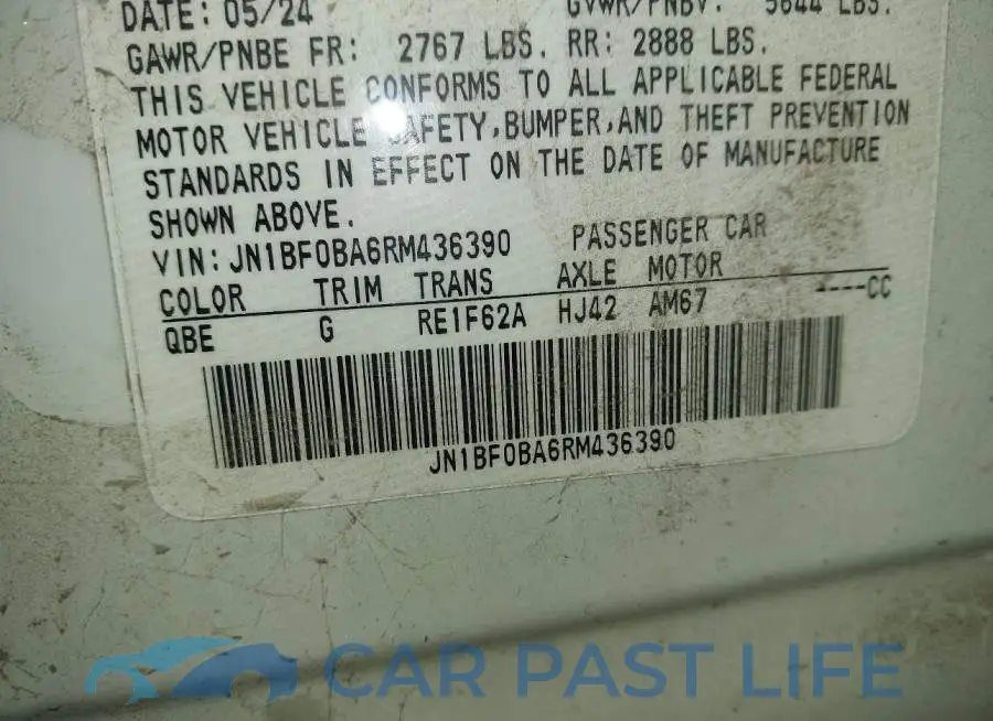 JN1BF0BA6RM436390# 9