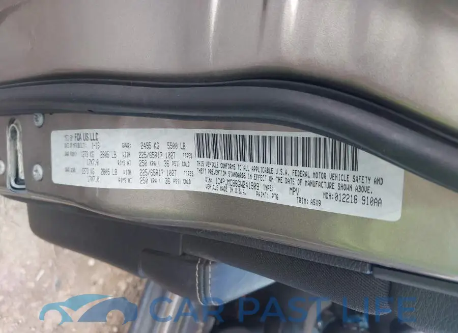 1C4PJMCB8GW241909# 9