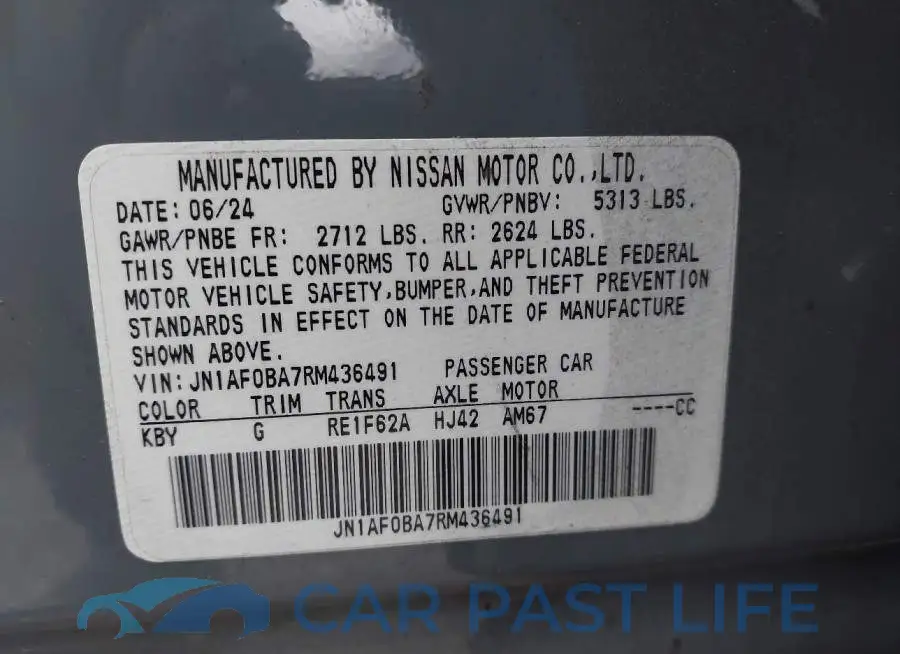 JN1AF0BA7RM436491# 9