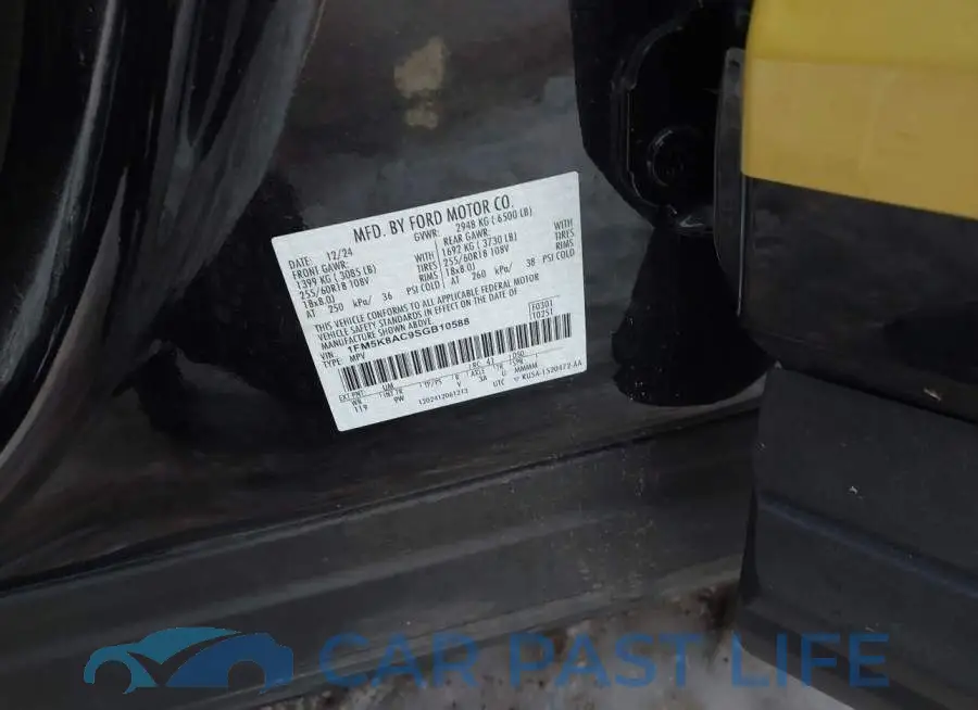 1FM5K8AC9SGB10588# 9