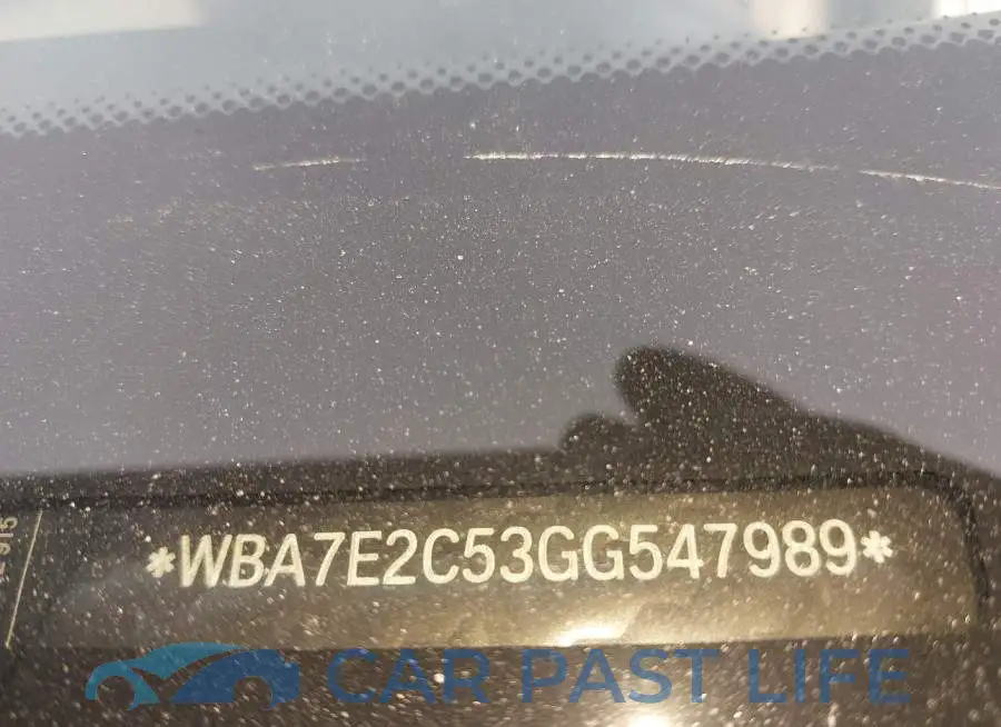 WBA7E2C53GG547989# 18