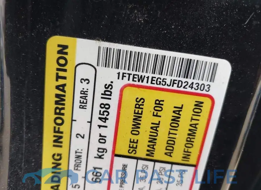 1FTEW1EG5JFD24303# 9