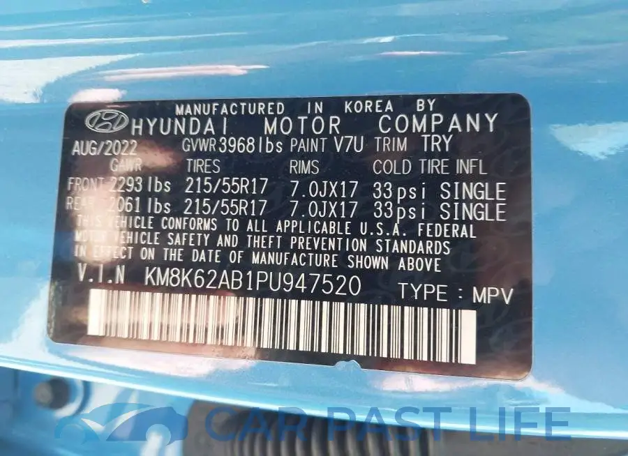KM8K62AB1PU947520# 9