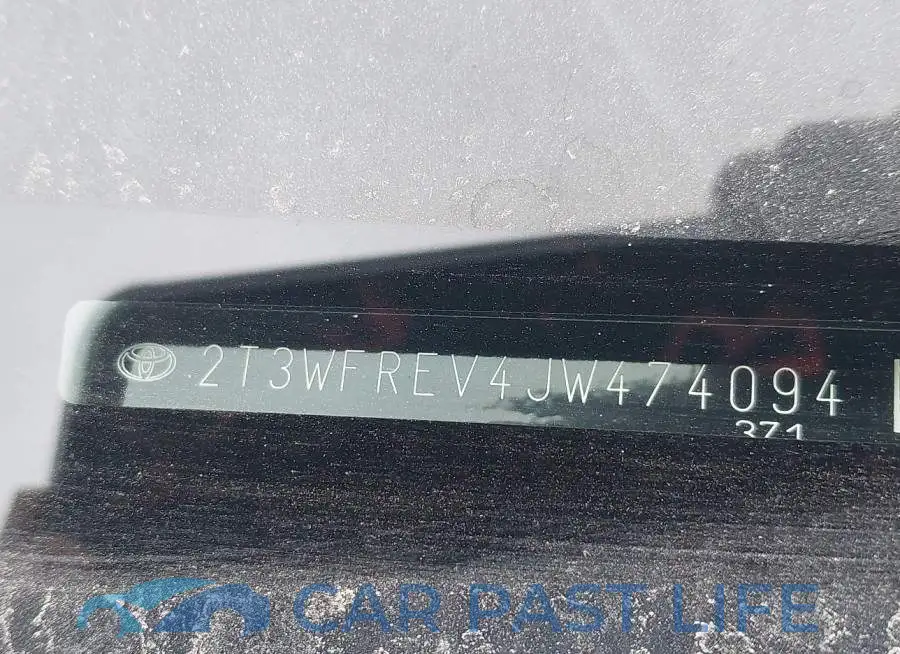 2T3WFREV4JW474094# 9