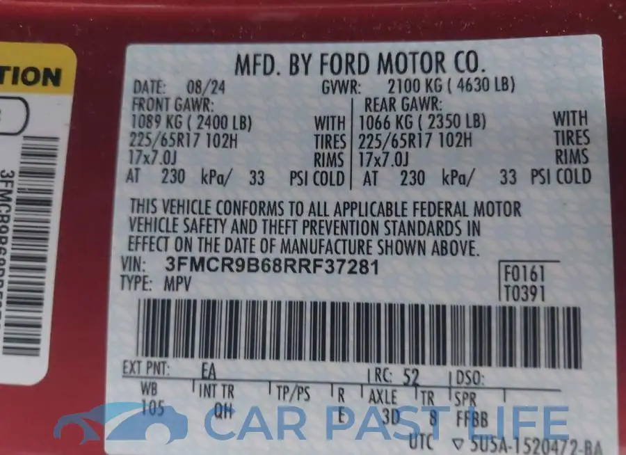 3FMCR9B68RRF37281# 9