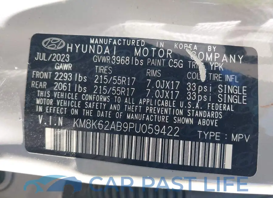 KM8K62AB9PU059422# 9