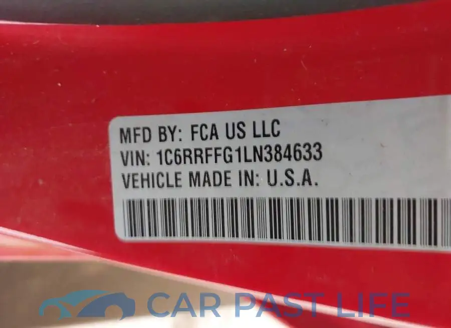 1C6RRFFG1LN384633# 9