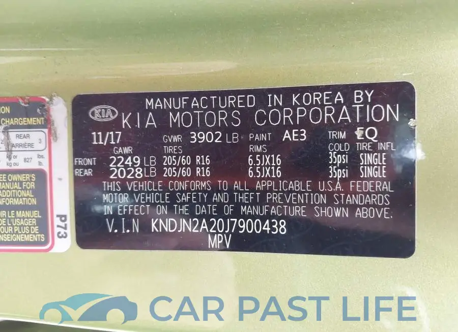 KNDJN2A20J7900438# 9