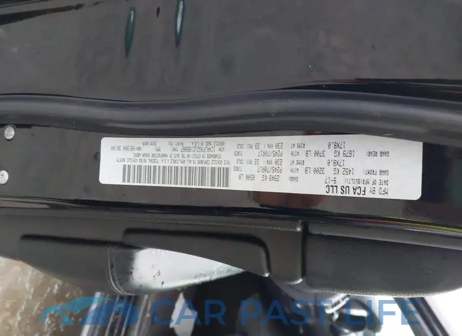 1C4RJFAG2JC185087# 9