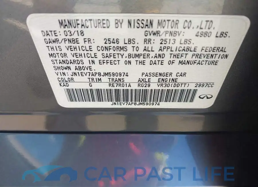 JN1EV7AP8JM590974# 9