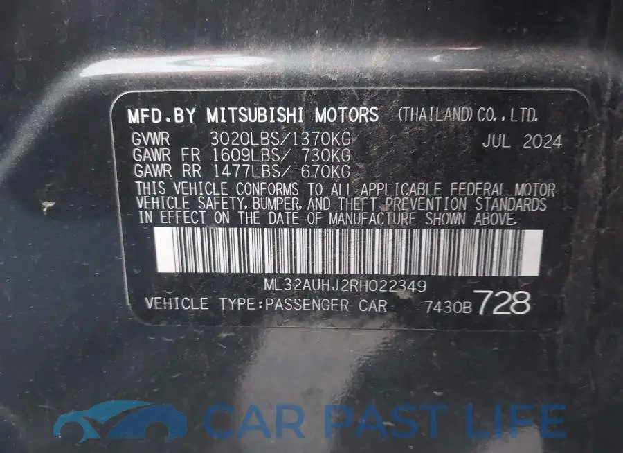 ML32AUHJ2RH022349# 9