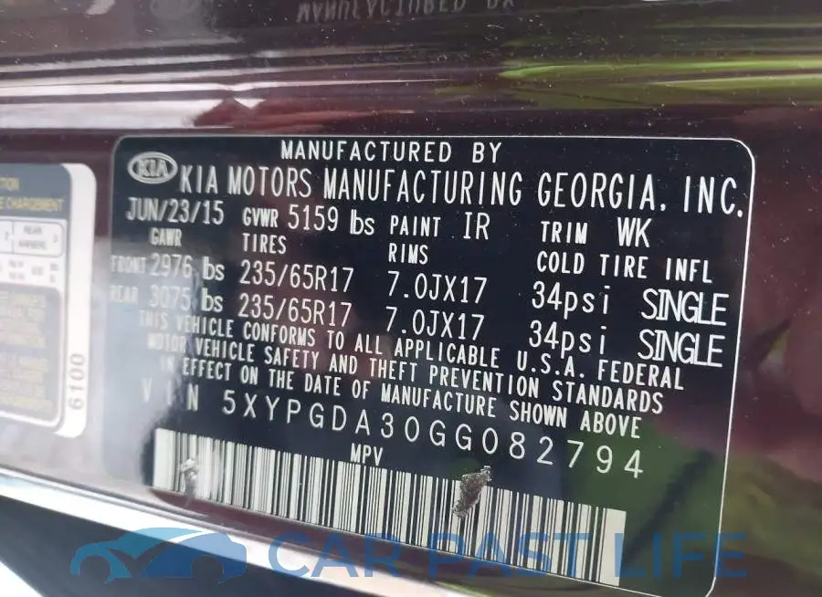 5XYPGDA30GG082794# 9