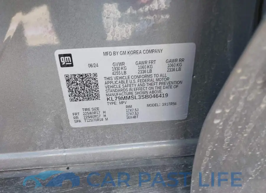 KL79MMSL3SB046419# 9