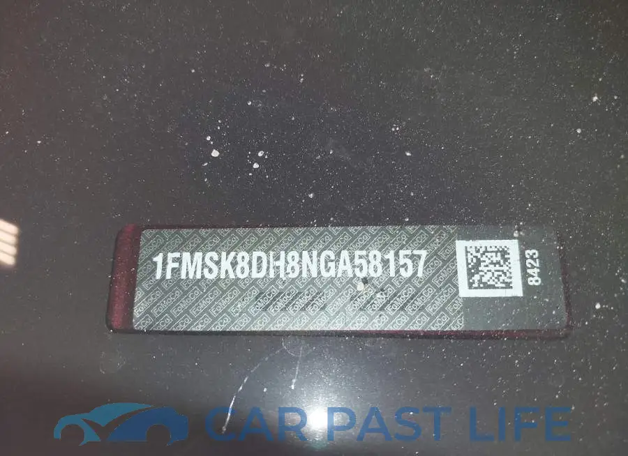 1FMSK8DH8NGA58157# 9