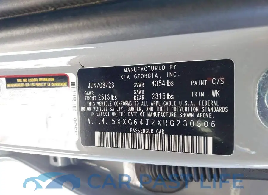 5XXG64J2XRG230306# 9