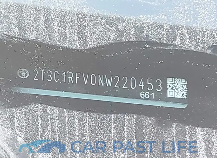 2T3C1RFV0NW220453# 9
