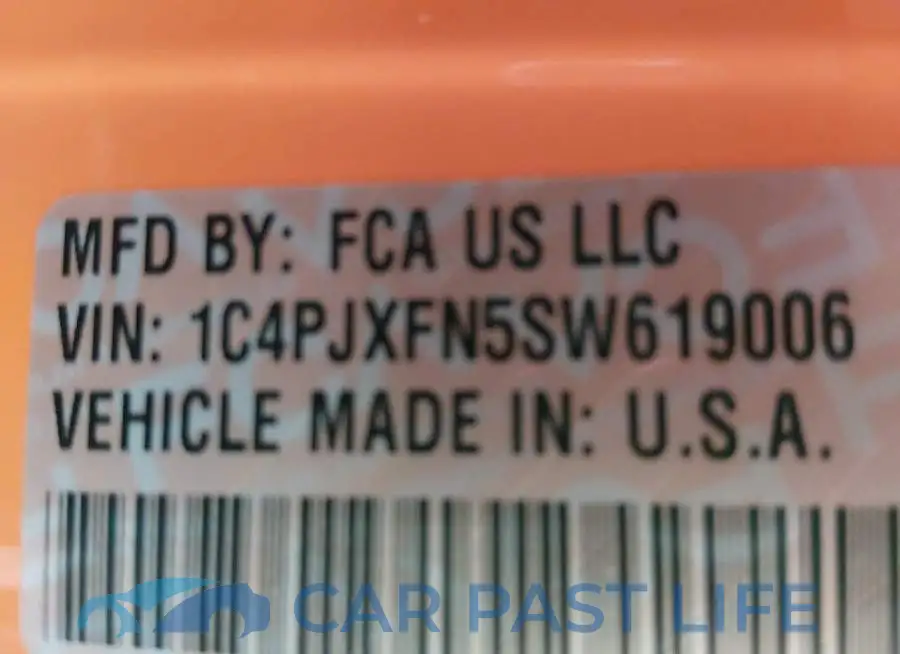 1C4PJXFN5SW619006# 9