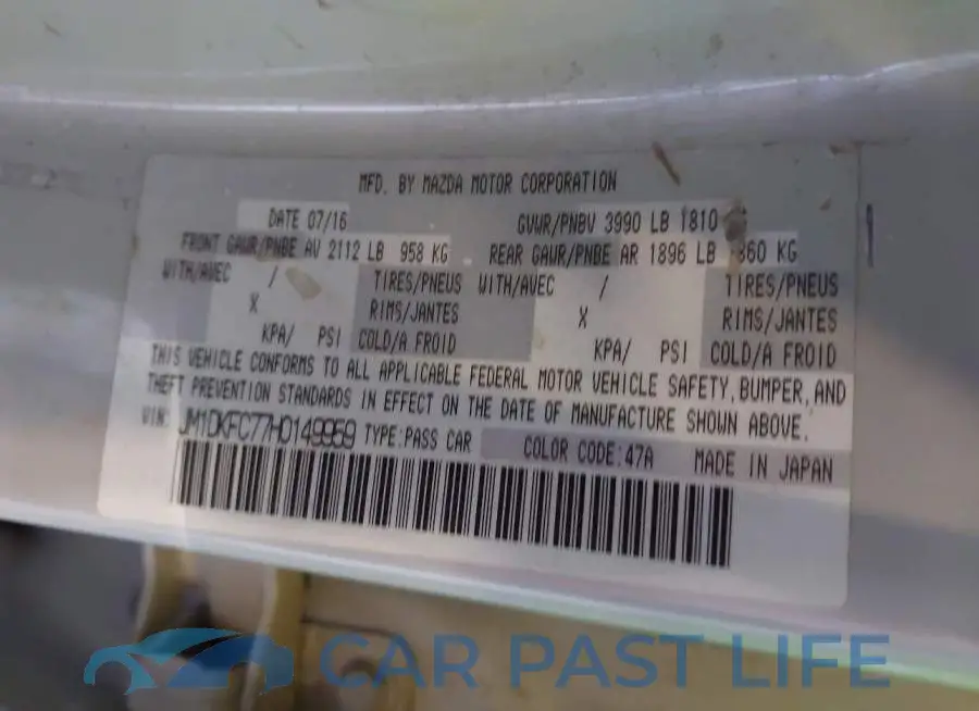 JM1DKFC77H0149959# 9