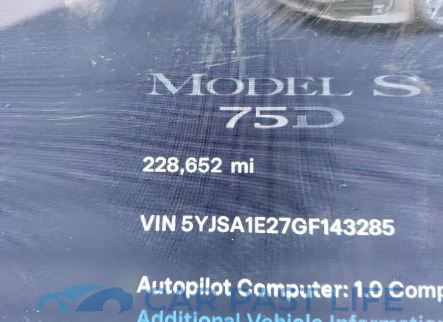 5YJSA1E27GF143285# 15