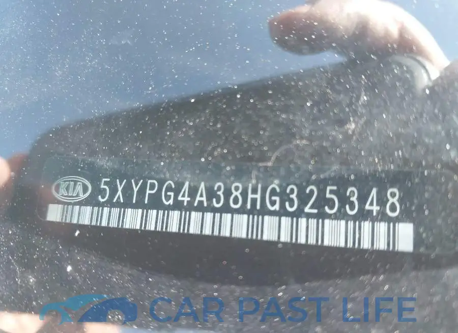 5XYPG4A38HG325348# 9