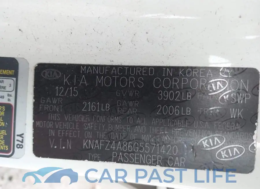 KNAFZ4A86G5571420# 9