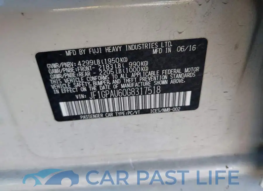 JF1GPAU60G8317518# 9