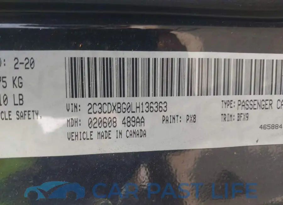 2C3CDXBG0LH136363# 9