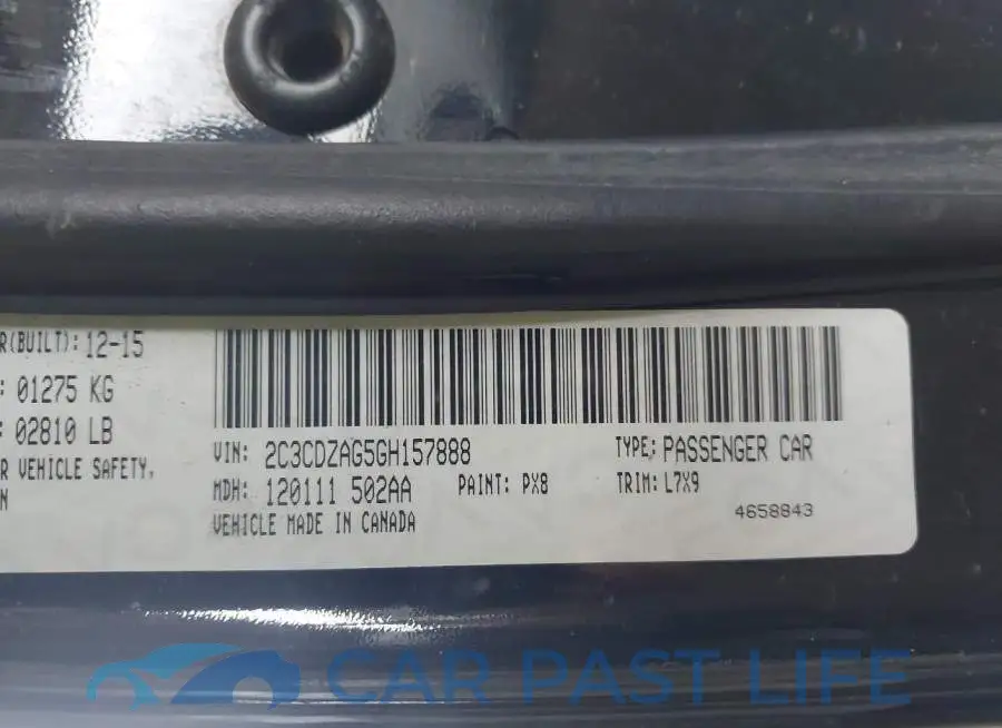 2C3CDZAG5GH157888# 9