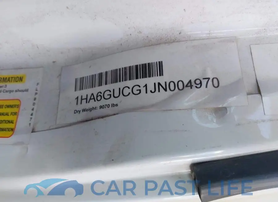 1HA6GUCG1JN004970# 9