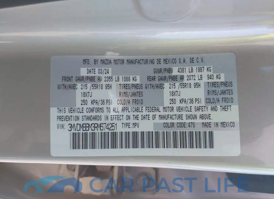 3MVDMBBM3RM674251# 9