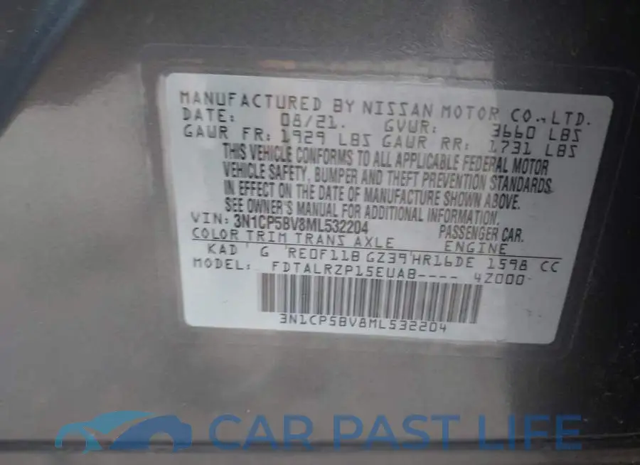 3N1CP5BV8ML532204# 9