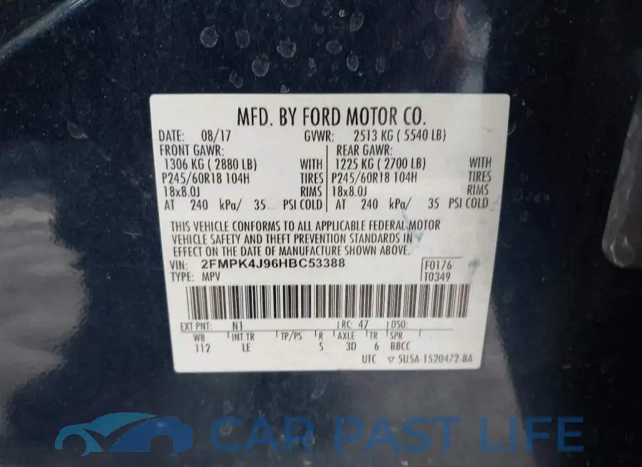 2FMPK4J96HBC53388# 9