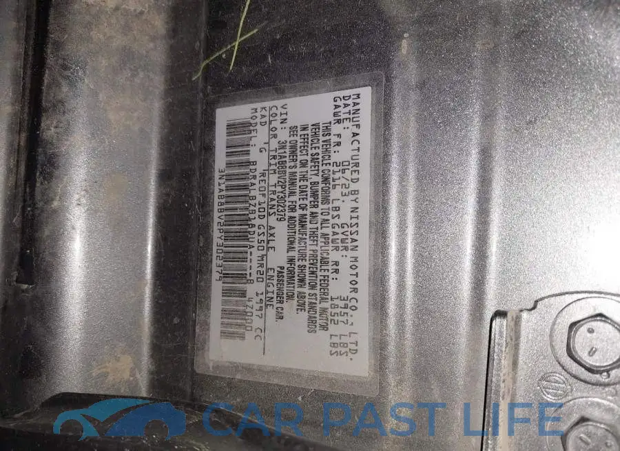 3N1AB8BV2PY302379# 9