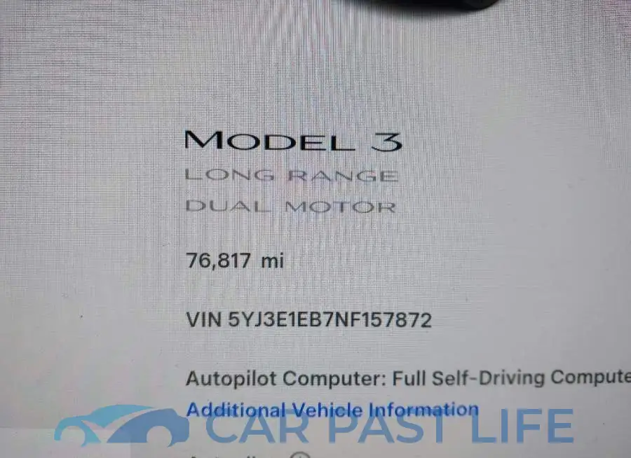 5YJ3E1EB7NF157872# 15