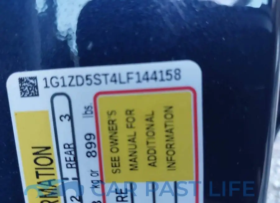 1G1ZD5ST4LF144158# 9
